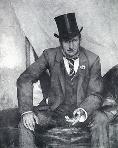 演员Rogalln的肖像 作者 洛维斯·科林斯（Lovis Corinth）